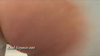 Secretly Filmed Defecating Woman